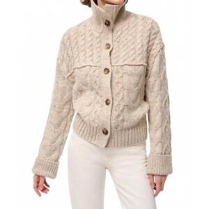 NEW VANESSABRUNO forest cardigan in beige